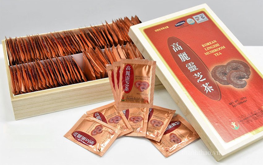 Trà linh chi Bio Hàn Quốc Hộp 300g – Siêu tiện lợi 7