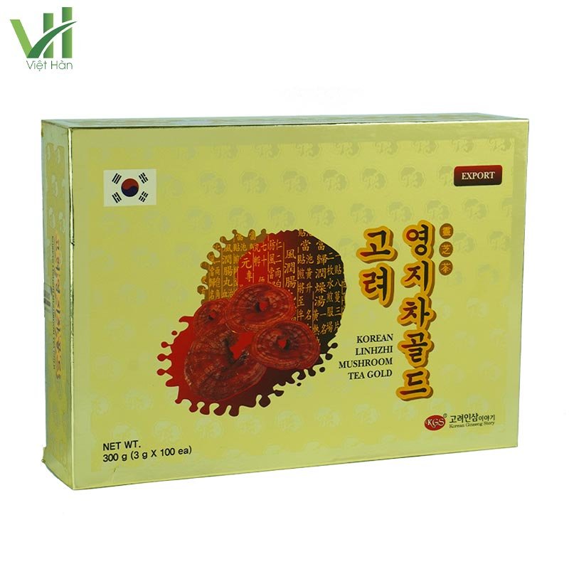 Trà Linh Chi Hàn Quốc KGS Hộp 300g 4