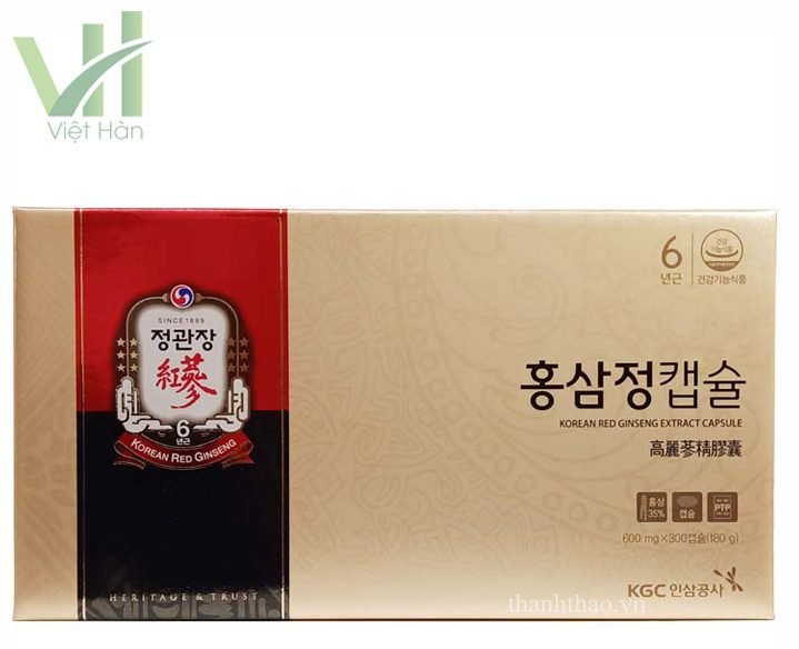Viên Hồng Sâm KGC Hàn Quốc Hộp 300 viên 4