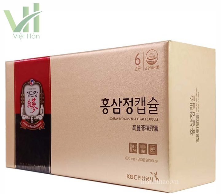 Viên Hồng Sâm KGC Hàn Quốc Hộp 300 viên 7