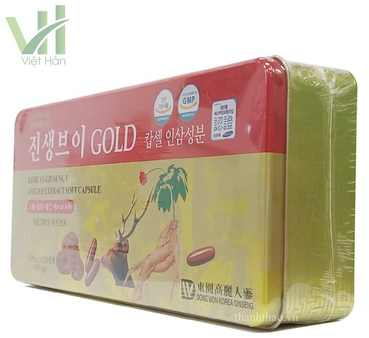 Viên Hồng Sâm Linh Chi Nhung Hươu Dongwon Hàn Quốc Hộp 120 viên 4