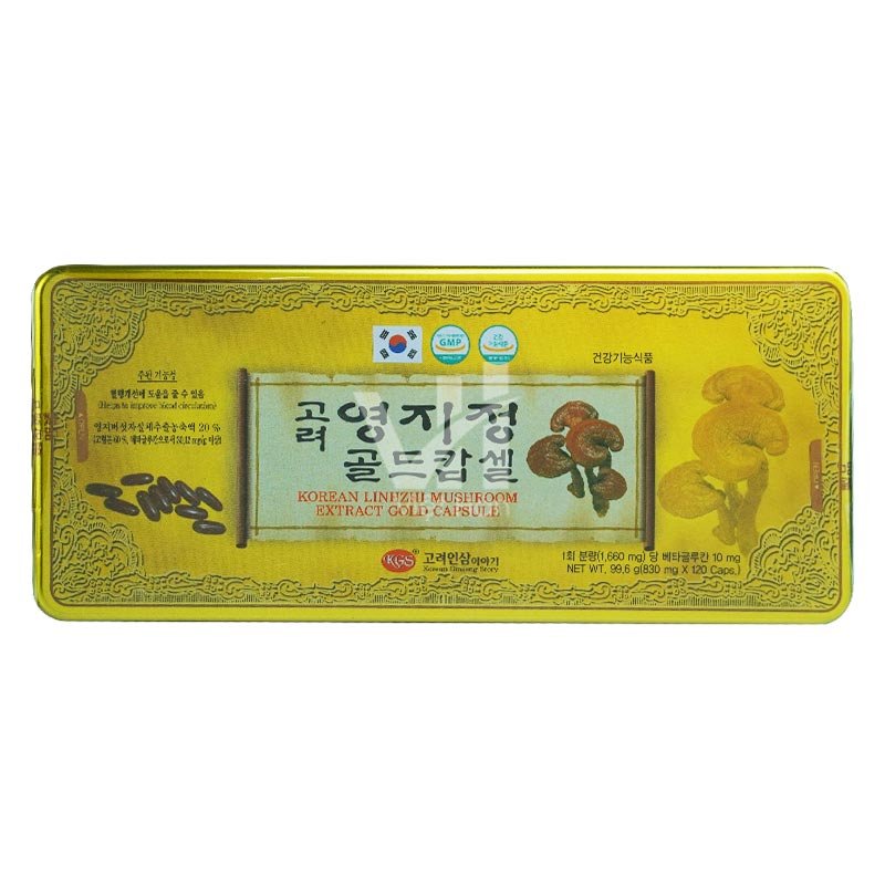 Viên linh chi Hàn Quốc KGS hộp thiếc 120 viên – Hàng chính hãng nhập khẩu 2