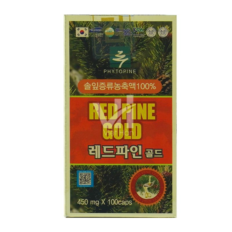 Viên tinh dầu thông đỏ Hàn Quốc Red Pine Gold Hộp 100 viên 2