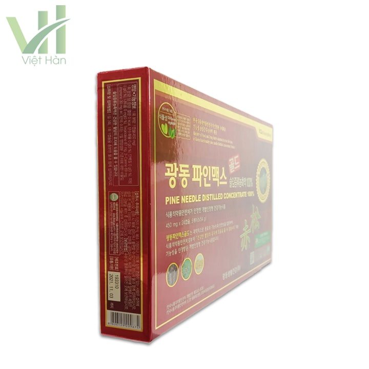 Tinh dầu thông đỏ Kwangdong Hàn Quốc Hộp 120 viên 6