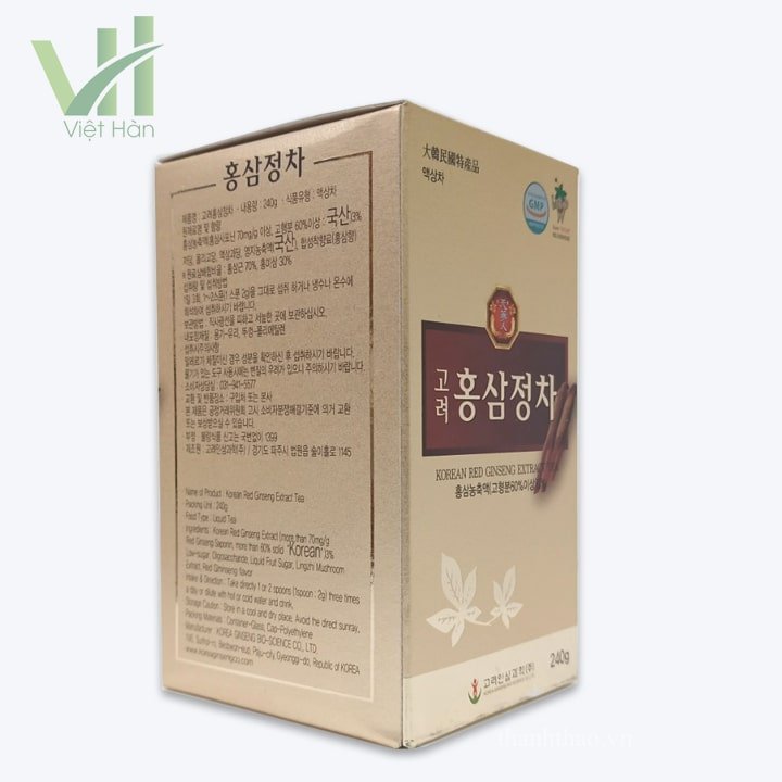 Cao Hồng Sâm Bio Hàn Quốc Hộp 240g x 1 lọ 4