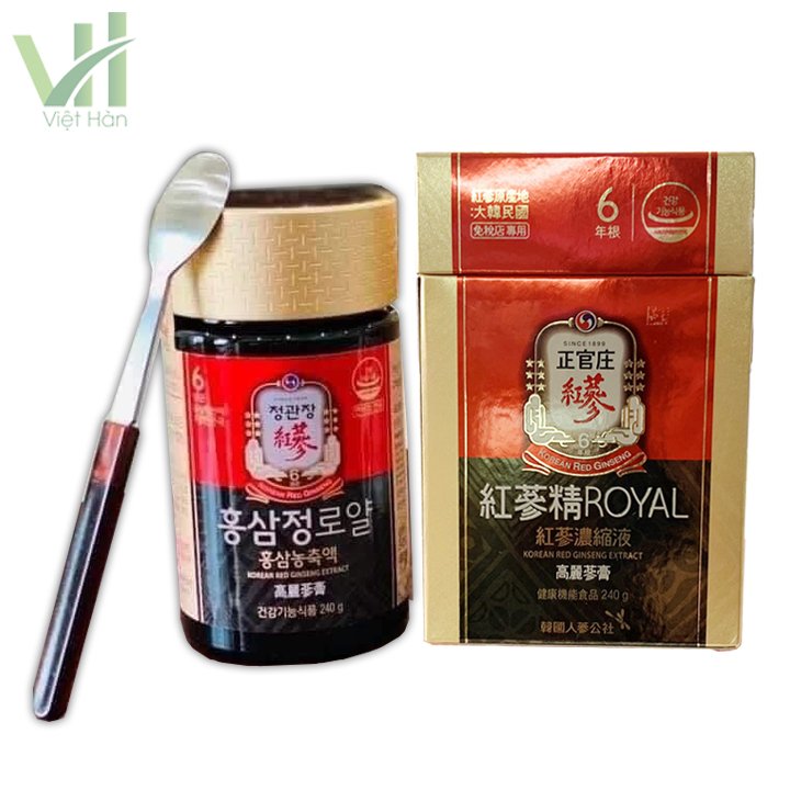 Cao Hồng Sâm Royal Plus Jung Kwan Jang Hộp 240g 4