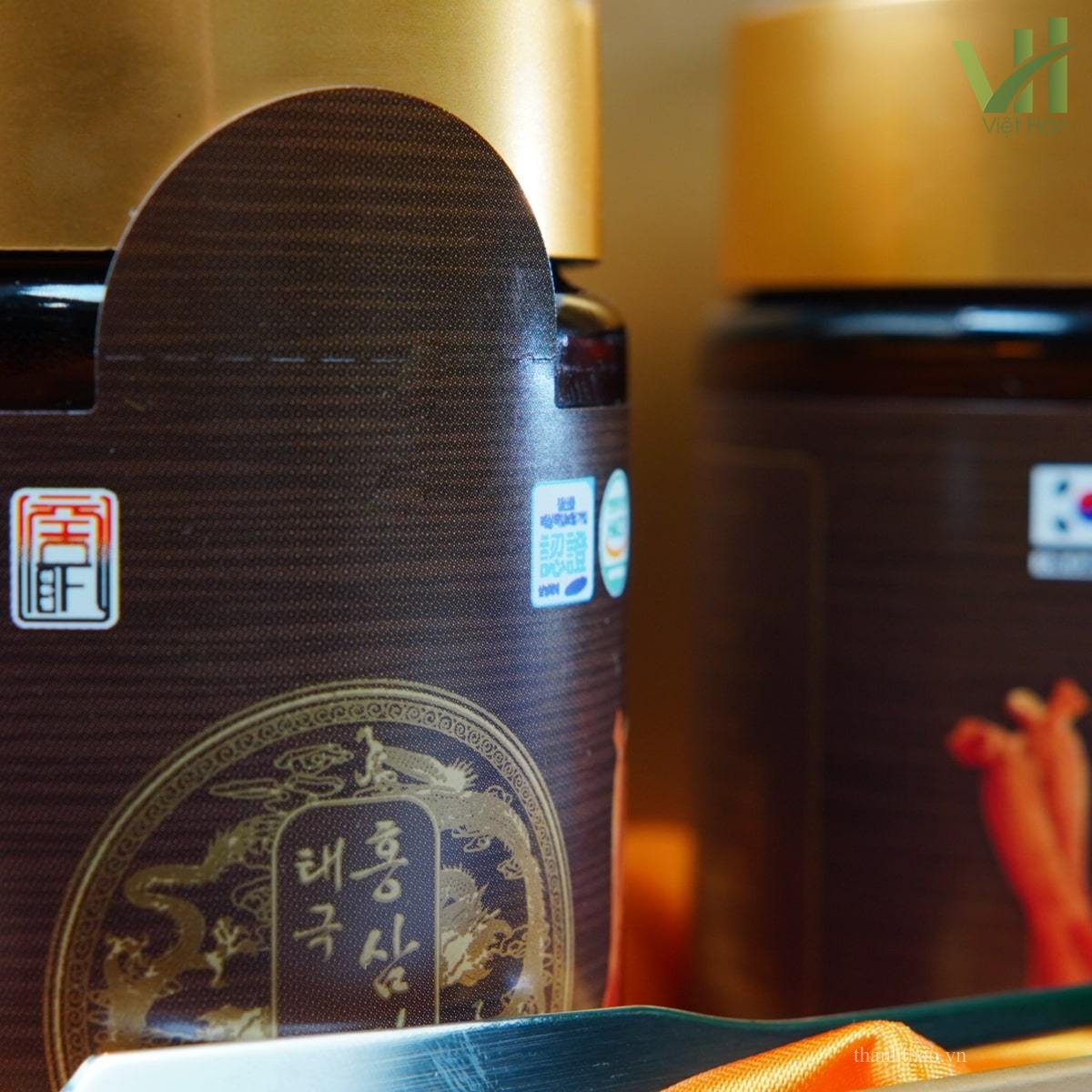 Cao Hồng Sâm Thái Cực Daesan Hộp 2 lọ x 240g chính hãng Hàn Quốc 8