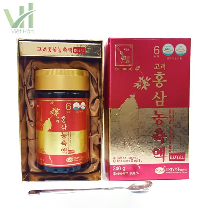 Cao Hồng Sâm Hàn Quốc KGS Hàn Quốc Hộp 240g – Quà tặng sức khoẻ 6