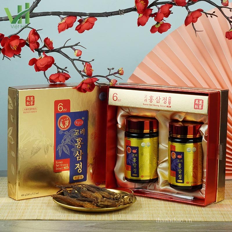Cao Hồng Sâm KGS Hàn Quốc Hộp 240g x 2 lọ 2