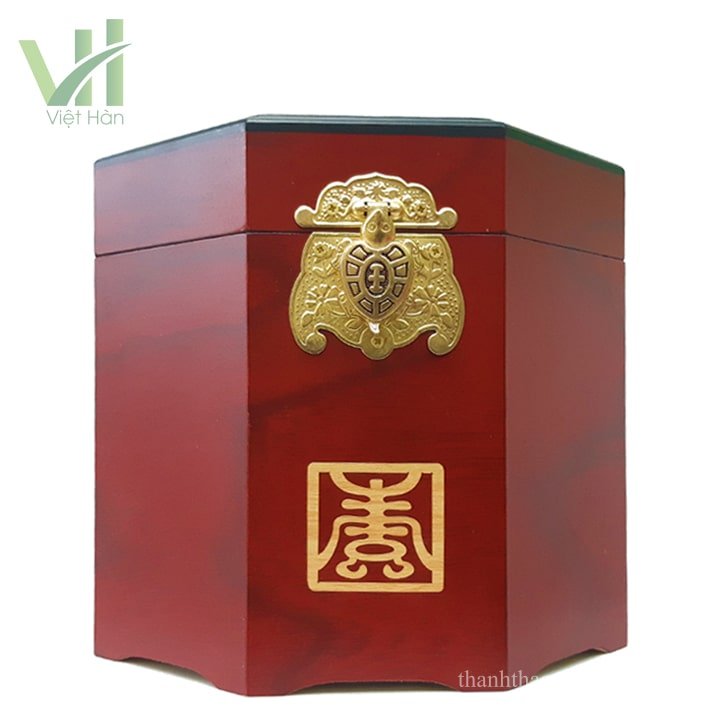 Cao Hồng Sâm Hoàng Hậu Bio Hàn Quốc Hộp gỗ 500g 5