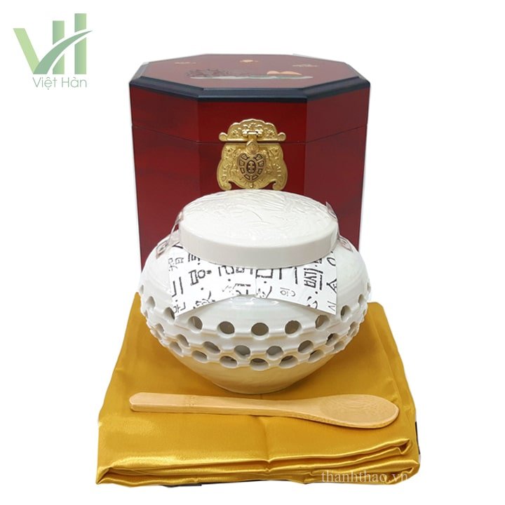 Cao Hồng Sâm Hoàng Hậu Bio Hàn Quốc Hộp gỗ 500g 2