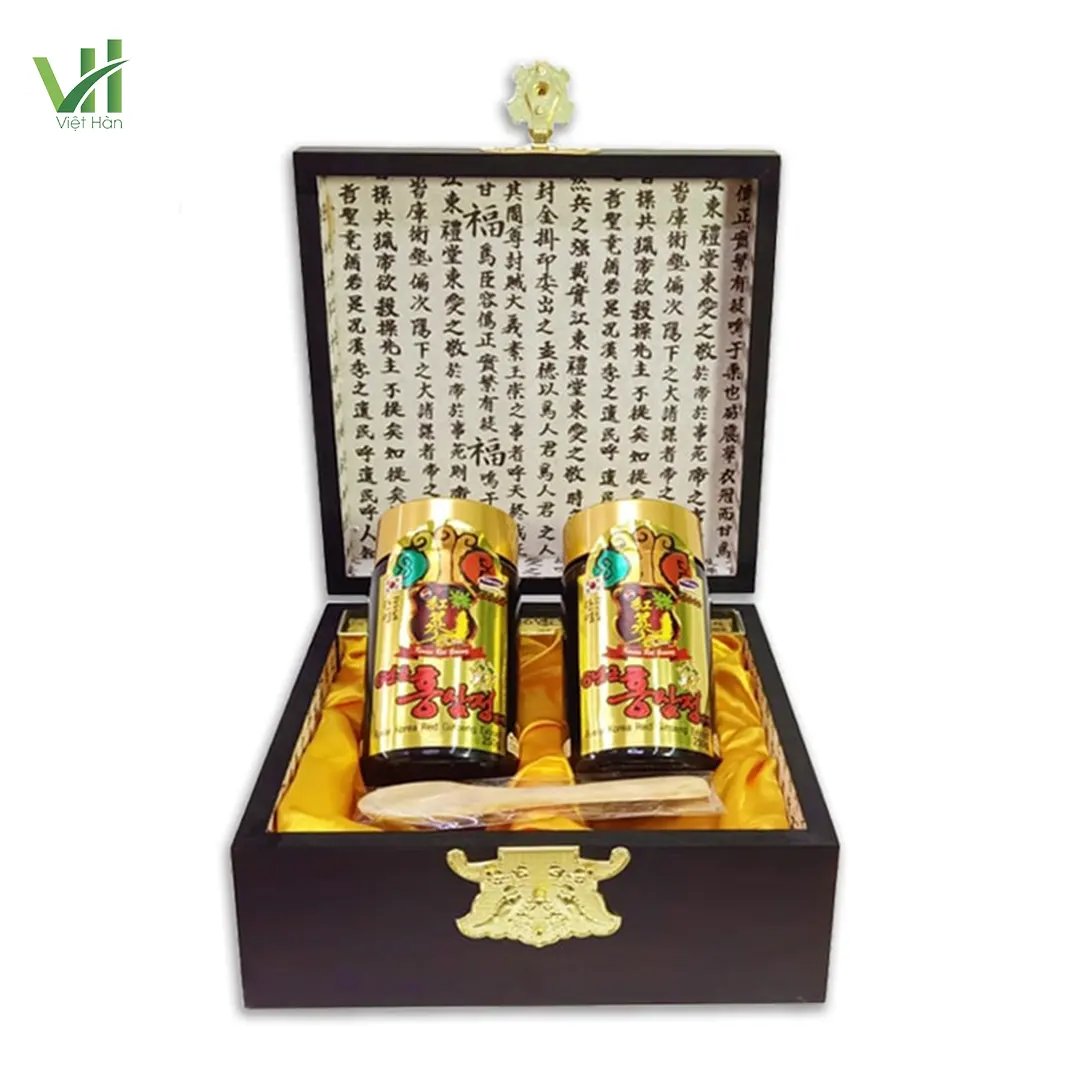 Cao Hồng Sâm Kanghwa Hàn Quốc Hộp gỗ 250g x 2 lọ 6