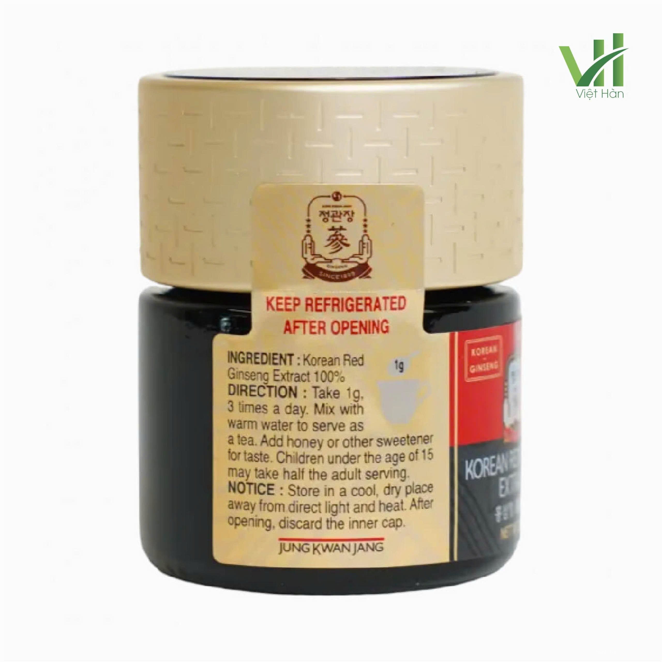 Cao Hồng Sâm Extract Jung Kwan Jang Hàn Quốc Hộp 30g x 1 lọ 3