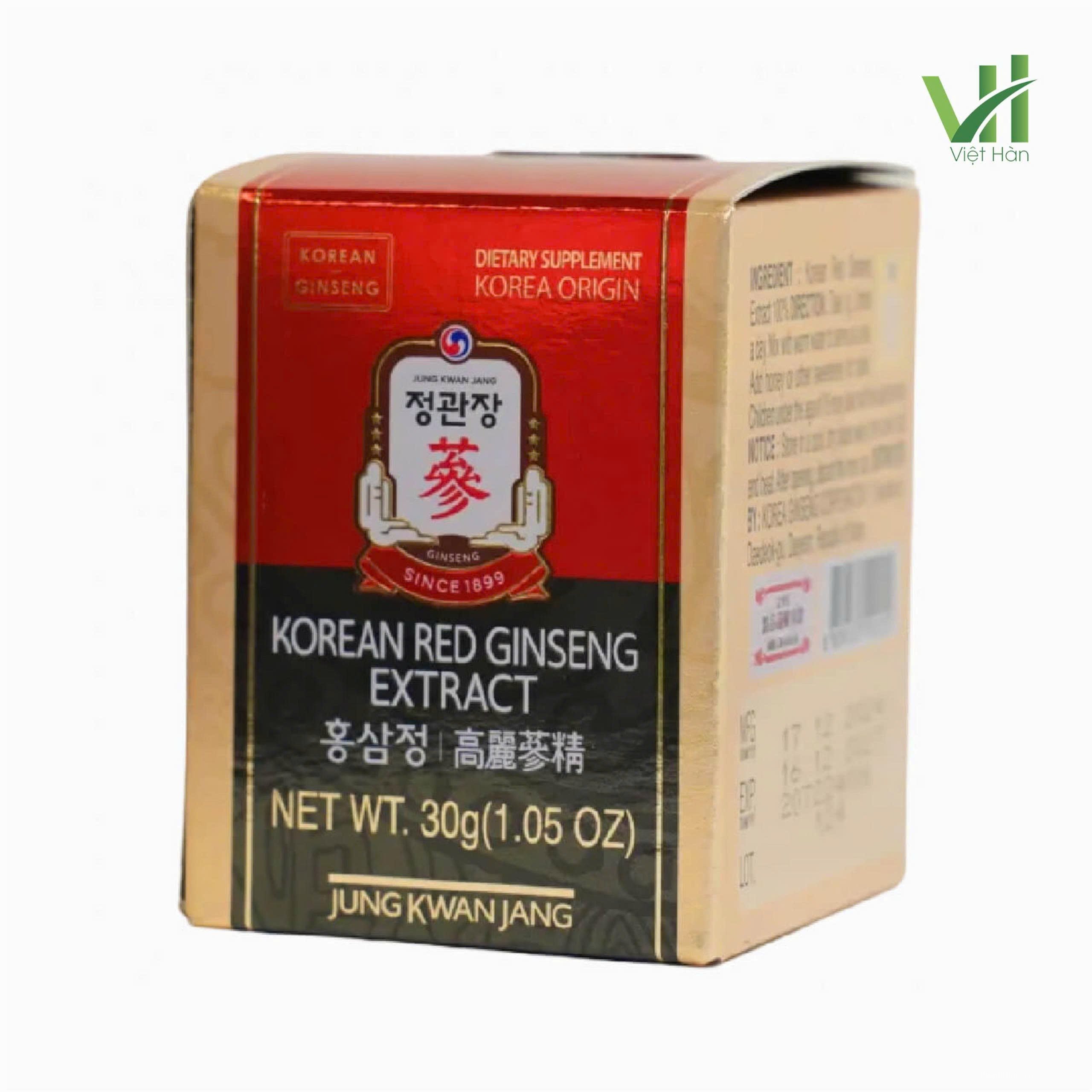Cao Hồng Sâm Extract Jung Kwan Jang Hàn Quốc Hộp 30g x 1 lọ 5