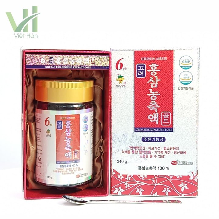 Cao Hồng Sâm KGS Hàn Quốc Hộp 240g x 1 lọ 2
