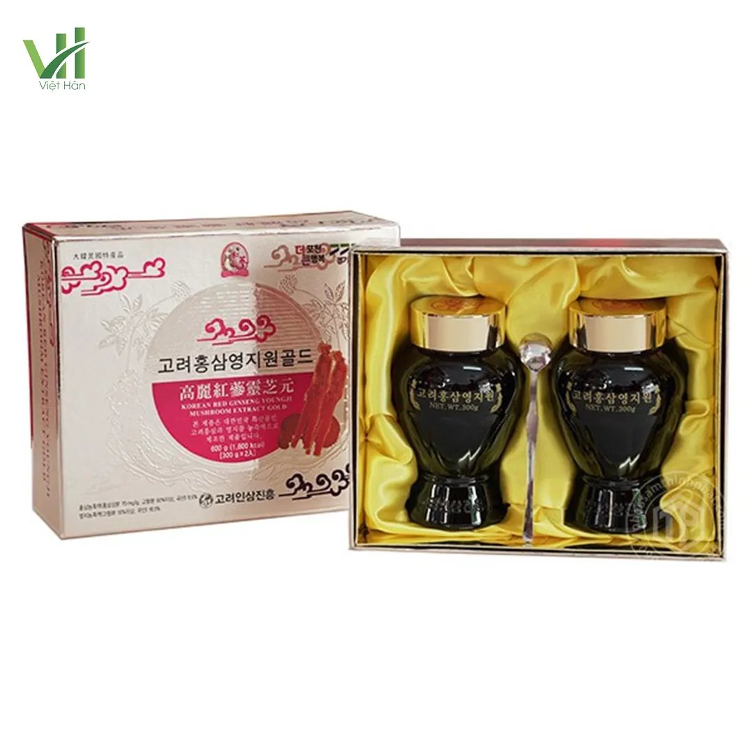 Cao Hồng Sâm Linh Chi Daesan Hàn Quốc hộp 300g x 2 lọ 7