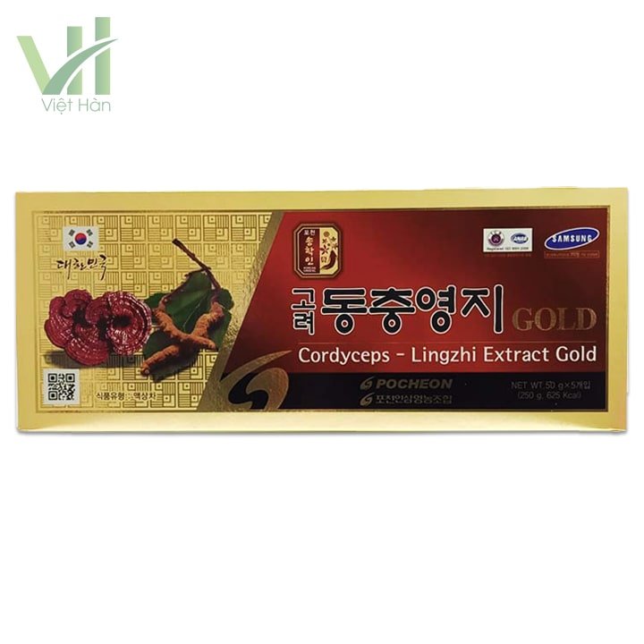 Cao Linh Chi Đông Trùng Hạ Thảo Hàn Quốc Hộp 250g 4