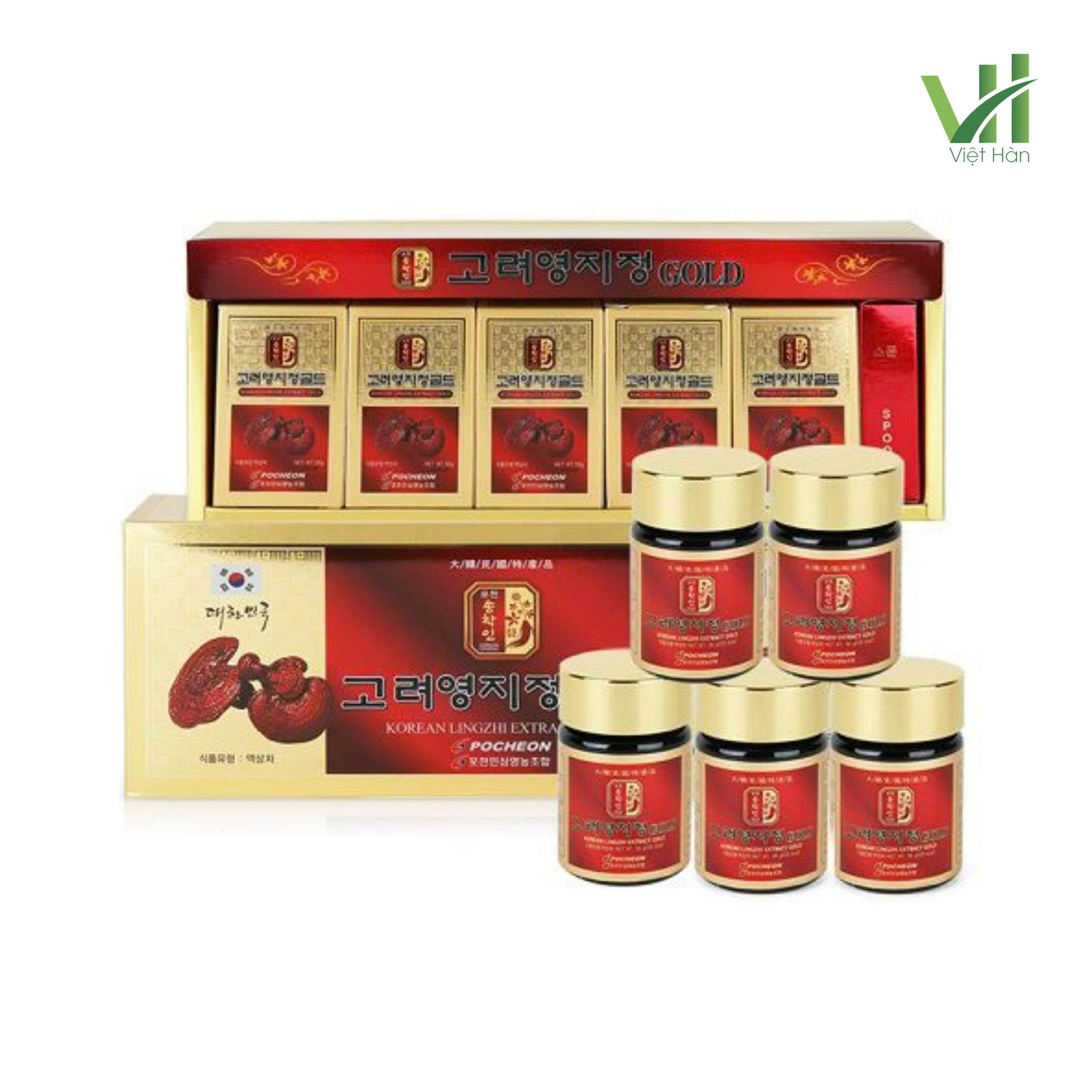 Cao Linh Chi Pocheon Hàn Quốc Nguyên Chất 5 Lọ