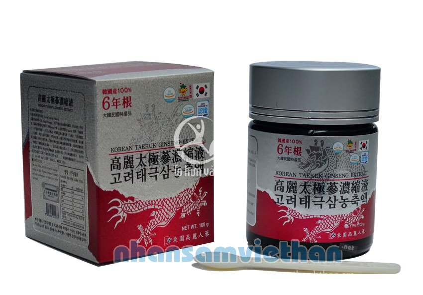 Cao Thiên Sâm Dongwon Hàn Quốc Hộp 100g x 3 lọ 4