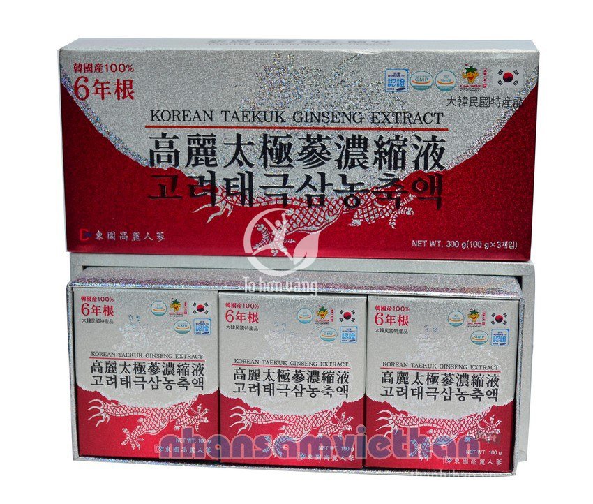 Cao Thiên Sâm Dongwon Hàn Quốc Hộp 100g x 3 lọ 6