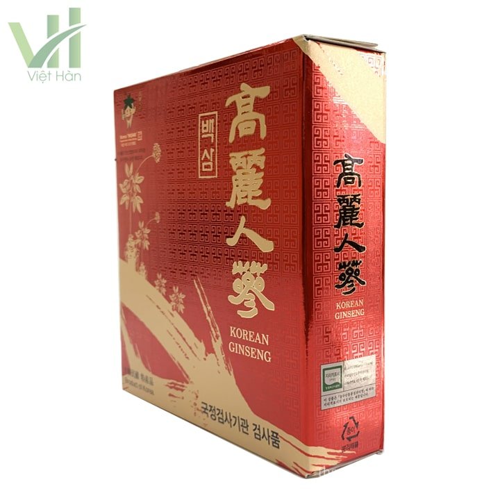 Bạch Sâm Củ Khô Hàn Quốc Hộp x 300g 3
