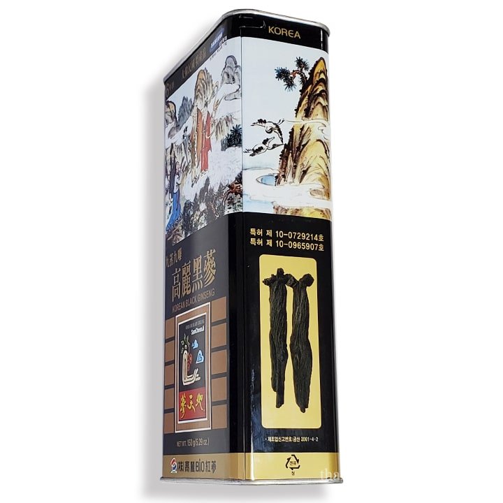 Hắc sâm củ khô 150gr hộp thiếc Bio Hàn Quốc chính hãng 3