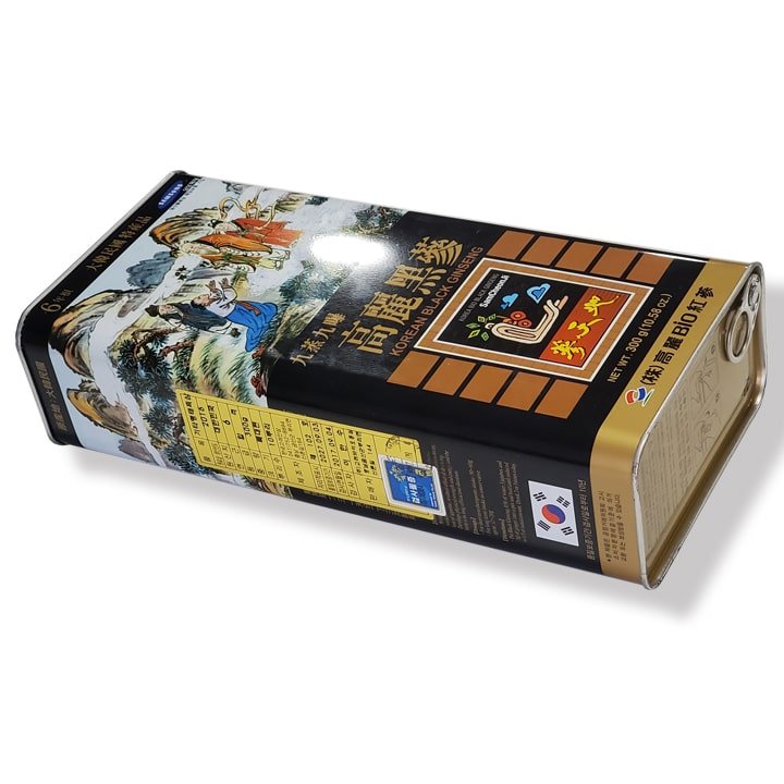 Hắc sâm củ khô 300gr hộp thiếc Bio Hàn Quốc chính hãng 4