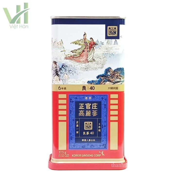 Hồng Sâm Củ Khô Jung Kwan Jang Hộp 37.5g 4