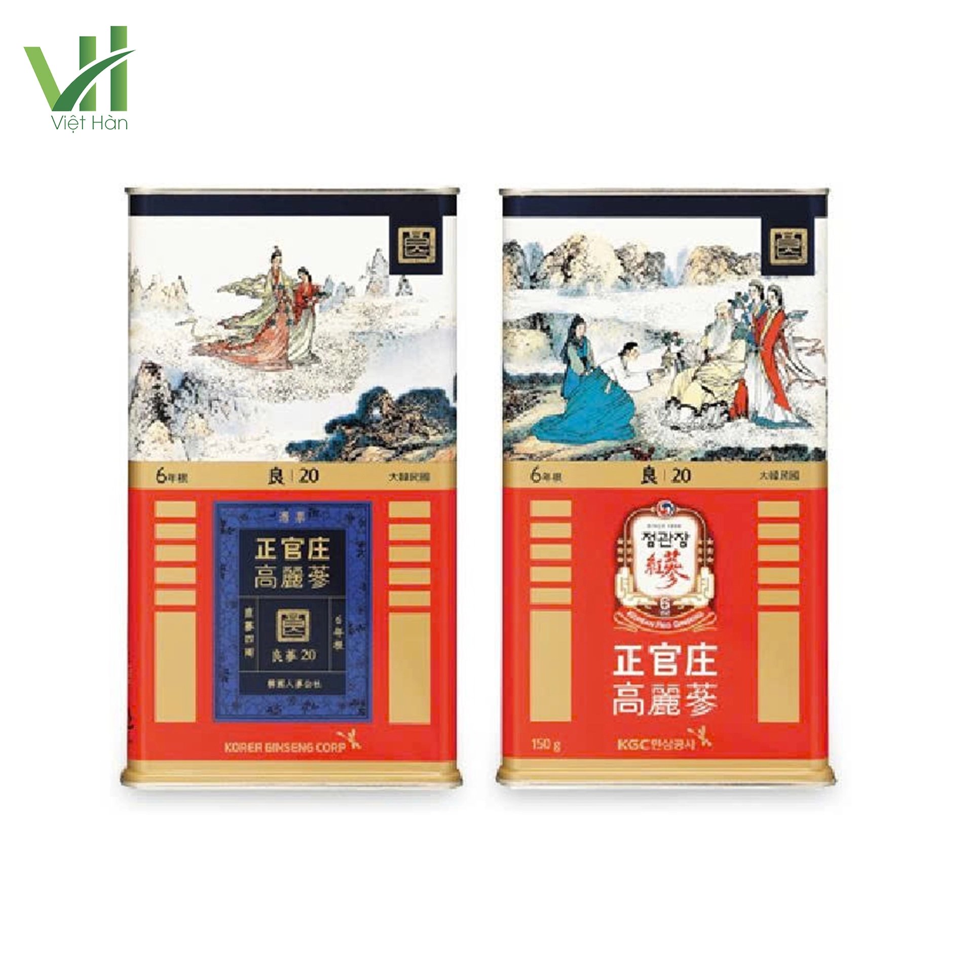 Hồng Sâm Củ Khô KGC Hàn Quốc Hộp 150g số 20