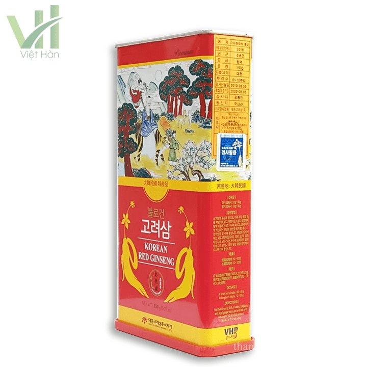 Hồng Sâm Củ Khô Daedong Hàn Quốc Hộp 150g 3