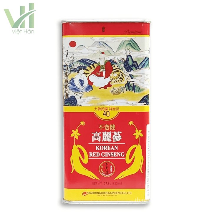 Hồng Sâm Củ Khô Daedong Hàn Quốc Hộp 37.5g 2