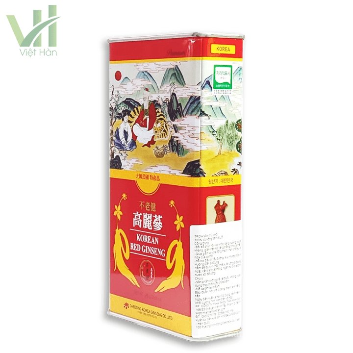 Hồng Sâm Củ Khô Daedong Hàn Quốc Hộp 75g 4