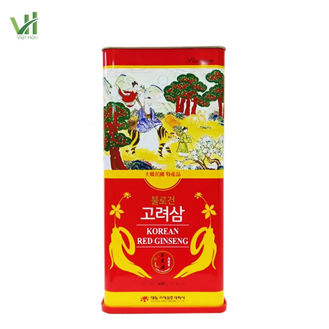 Hồng Sâm Củ Khô Daedong Hàn Quốc Hộp 600g 8