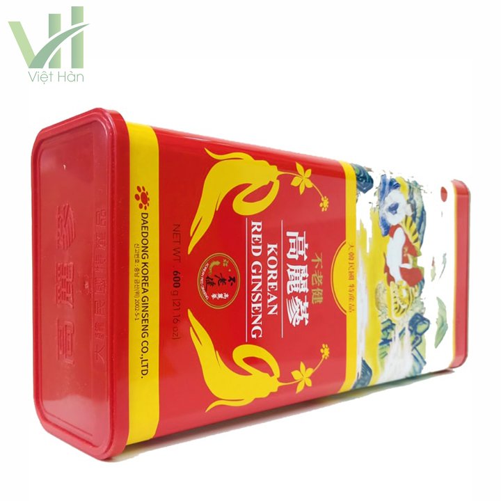 Hồng Sâm Củ Khô Daedong Hàn Quốc Hộp 600g 2