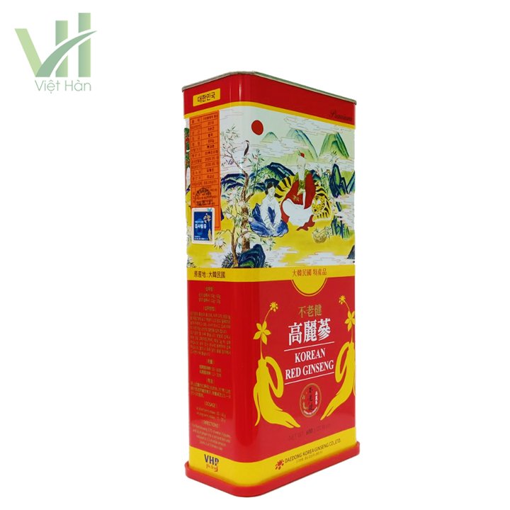 Hồng Sâm Củ Khô Daedong Hàn Quốc Hộp 600g 6