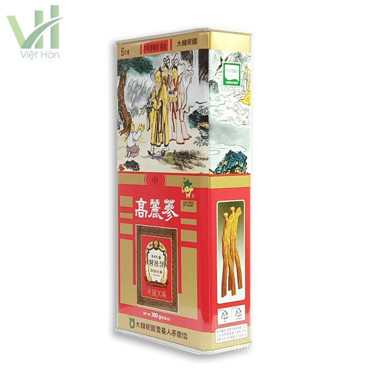 Hồng Sâm Củ Khô Punghi Hàn Quốc Hộp 300g 5