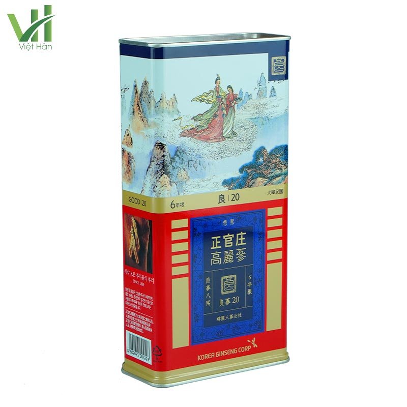 Hồng Sâm Củ Khô Jung Kwan Jang Hộp 300g (số 20) 3
