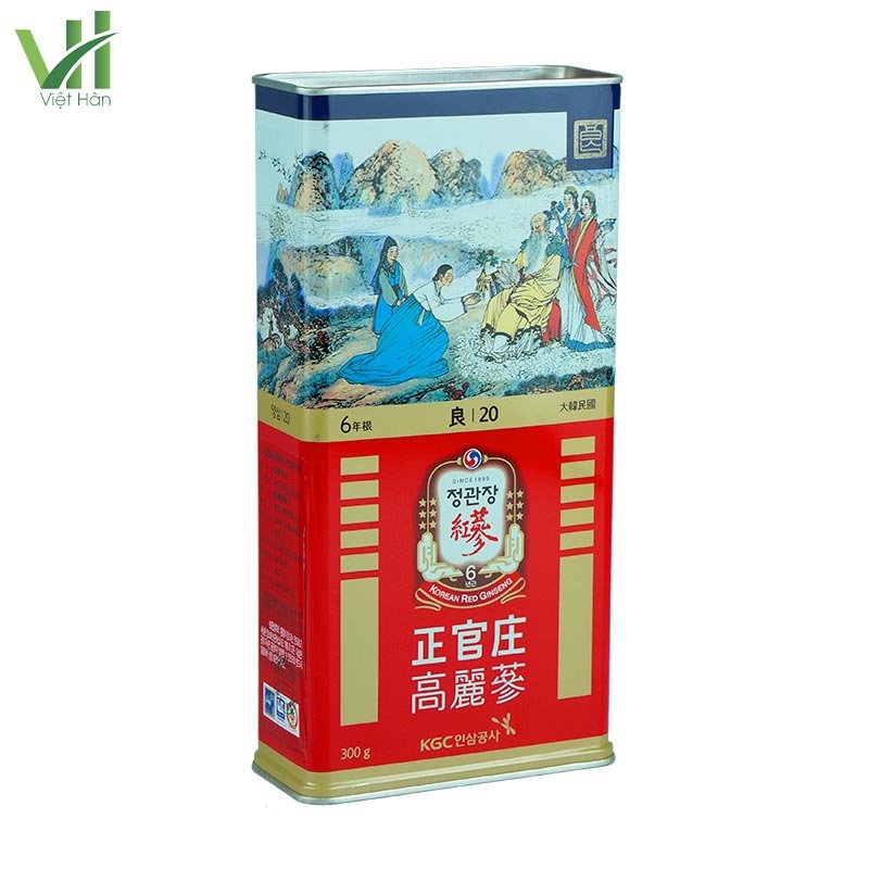 Hồng Sâm Củ Khô Jung Kwan Jang Hộp 300g (số 20) 4