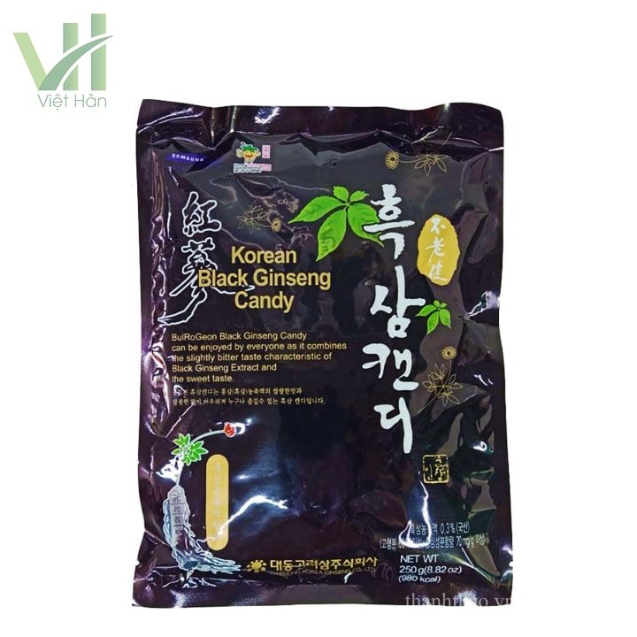 Kẹo hắc sâm Hàn Quốc Daedong 250g chính hãng giàu dinh dưỡng 3