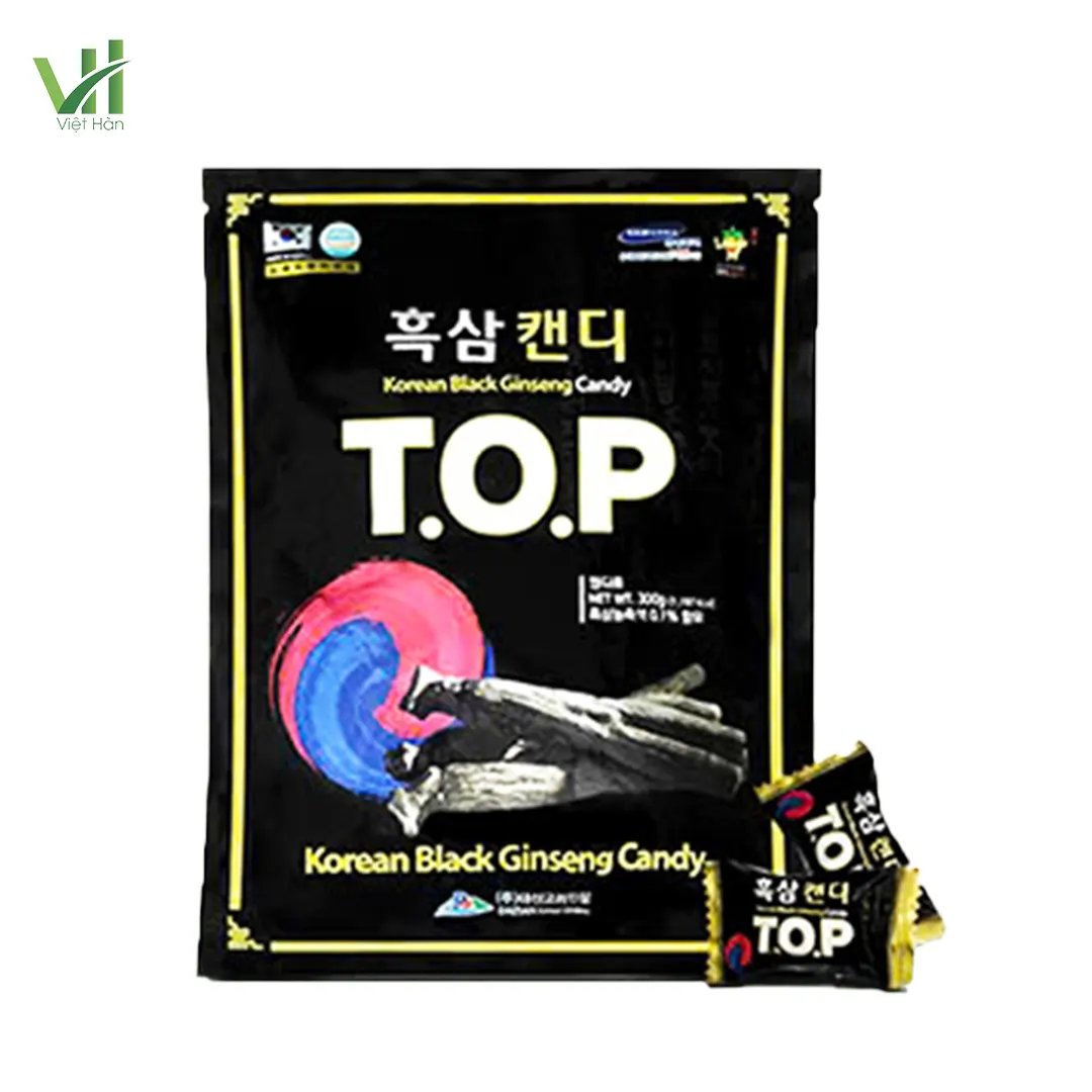 Kẹo hắc sâm T.O.P Daesan Hàn Quốc Túi 300g 8