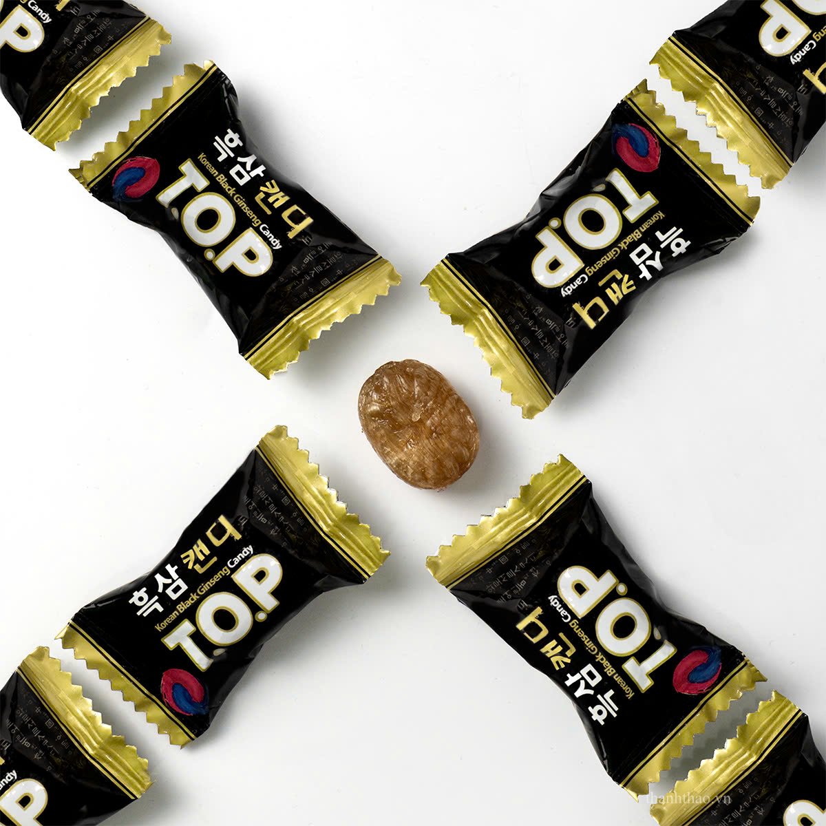 Kẹo hắc sâm T.O.P Daesan Hàn Quốc Túi 300g 7