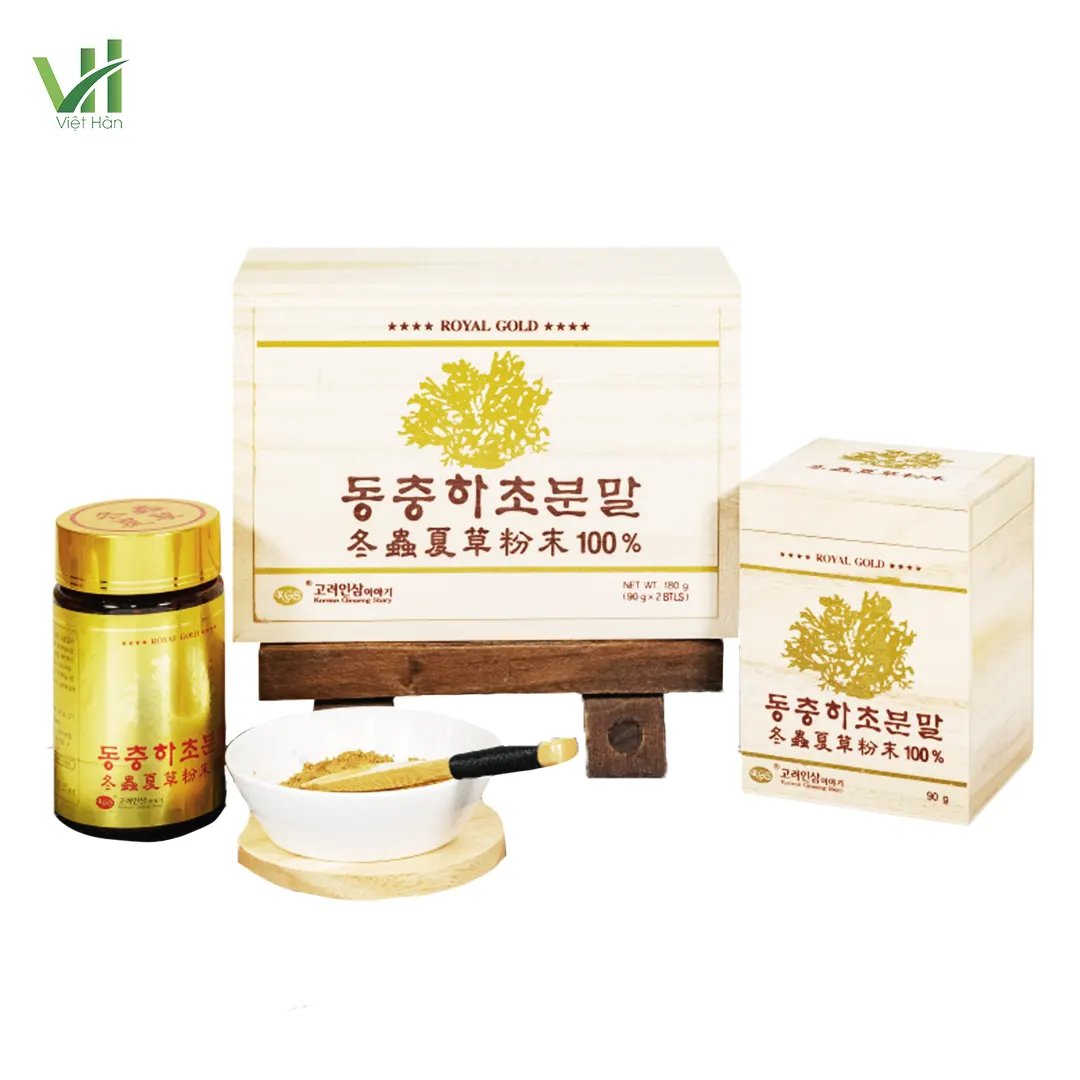 Bột Đông Trùng Hạ Thảo Hàn Quốc KGS Hộp 180g